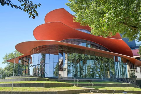 Hans Otto Theatre, Schiffbauergasse, Potsdam, Brandenburg, Germany, Europe