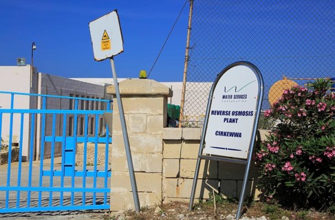 Desalinisation, Reverse osmosis desalinisation plant, Water Services Corporation, Cirkewwa, Malta,