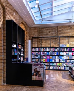 Bookshop in the Gropius Bau, Berlin, Germany, Europe