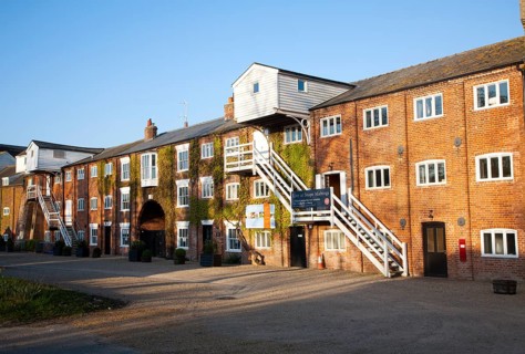 Nineteenth century industrial buildings converted into leisure, shopping, housing and cultural