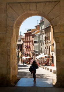 Historic Puerta de los Granadas, Granada, Spain, Europe