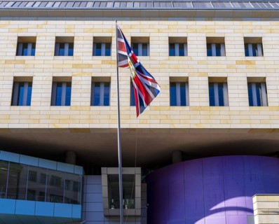British Embassy, Wilhelmstraße, Berlin, Germany, Europe