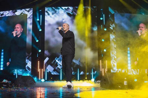 Oli.P at the Schlagernacht des Jahres live on Das Original Tour in the Berlin Uber Arena on 16