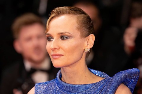 Cannes, France, 20.5.2024: Diane Kruger at the premiere of The Shrouds' on the red carpet of the