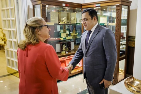 Svenja Schulze (SPD), Federal Minister for Economic Cooperation and Development, meets the Minister