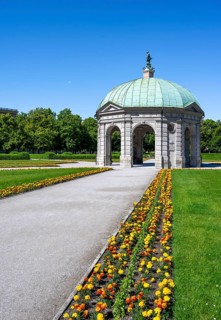 Diana Temple in the Hofgarten, Old Town, Munich, Upper Bavaria, Bavaria, Germany, Europe