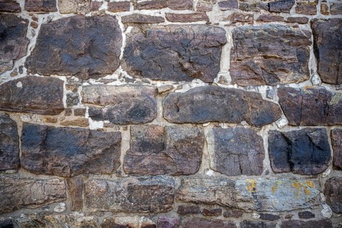 Granite bricks, full-size, Villingen-Schwenningen, Black Forest-Baarkreis, Baden-Württemberg,