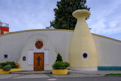 Protestant Church Waidhofen an der Thaya, architect Efthymios Warlamis, Waidhofen an der Thaya,