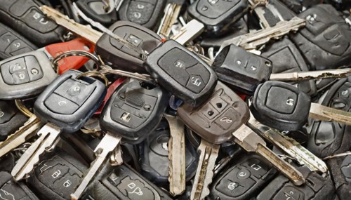 Symbol, many different car keys, AI-generated, AI-generated, AI generated
