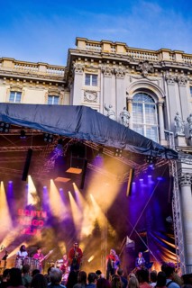 Concert at the Schlüterhof, Humboldt Forum, Berlin, Germany, Europe