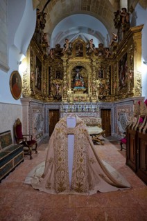 Interior view, chapel, dressing room of the patriarch, Lisbon Cathedral, Sé Patriarcal de Lisboa or