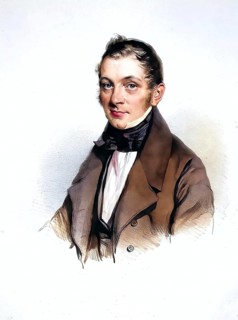 Bernhard Stipperger (1795-1872), hotelier and innkeeper in Vienna, Historical, digitally restored