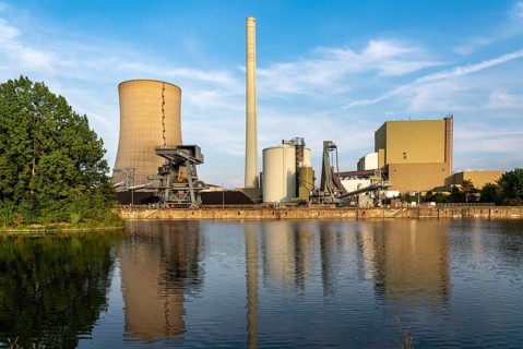 The Heyden power plant, coal-fired power plant, which was shut down in July 2021 and kept as a grid