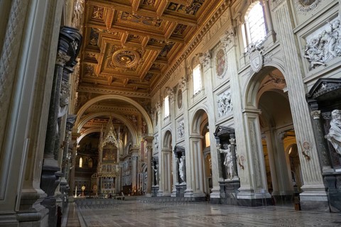 Lateran Basilica, Basilica San Giovanni in Laterano, Cathedral of the Diocese of Rome, Monti