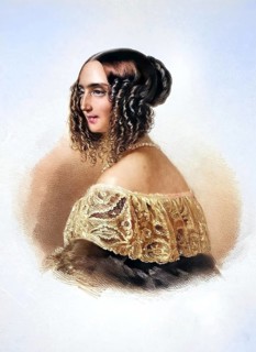 Henriette Wertheimer, gb. Ullmann (born 1804), woman of the Jewish philanthropist Josef von