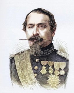 Napoleon III of France 1808 to 1873, Emperor of the French. From the book Europa im 19. century -