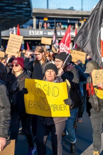 Demonstration of more than 14000 people against the AfD and the Merz-CDU and their asylum policy,