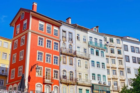 Traditional buildings, Coimbra, Coimbra district, Centro Region, Portugal, Europe