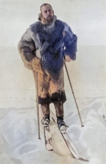 Captain Roald Engelbregt Gravning Amundsen 1872 to 1928 Norwegian explorer of the polar regions