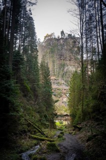 Polenztal in Saxon Switzerland, Hohnstein, Saxony, Germany, Europe
