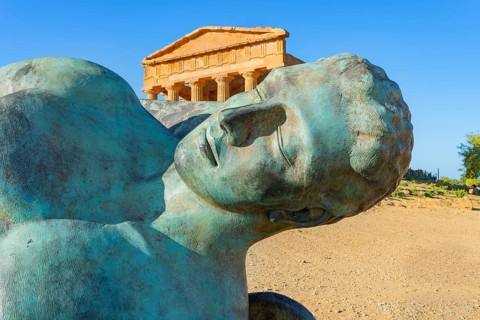 Concordia temple, Valley of Temples, Agrigento, Sicily, Italy, Europe