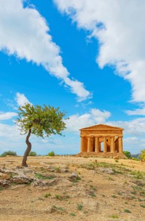 Temple of Concordia, Valley of Temples, Agrigento, Sicily, Italy, Europe