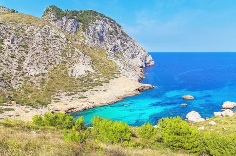 Figuera beach (Cala Figuera), Mallorca, Balearic Islands, Spain, Europe
