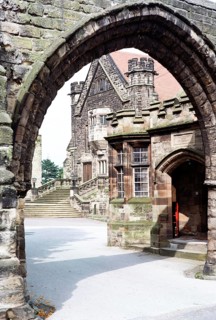 Repton School, Derbyshire, England, Vereinigtes Königreich August 1978