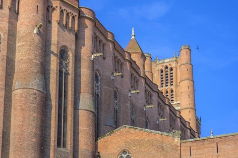 St Cecilia's Cathedral, Albi, Département Tarn, France, Europe