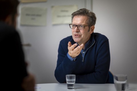 Prof Dr Steffen Mau, sociologist for macrosociology at the Institute for Social Sciences at
