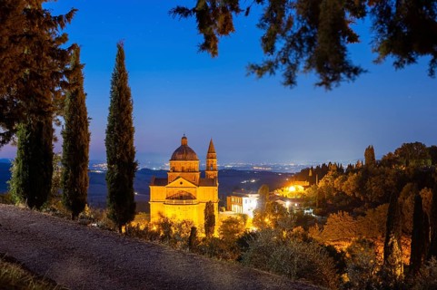 Church of Madonna di San Biagio, Montepulciano, Tuscany, Italy, Europe