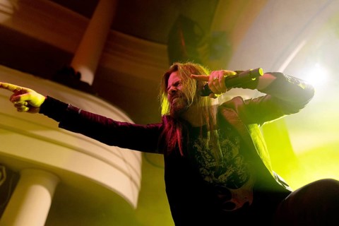 Todd La Torre, lead singer of Queensrÿche, live on The Origins Tour EU/UK 2025 at Metropol Berlin