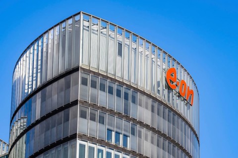 E.ON Headquarters, Group Headquarters in Essen-Rüttenscheid, North Rhine-Westphalia, Germany,