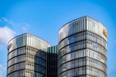 E.ON Headquarters, Group Headquarters in Essen-Rüttenscheid, North Rhine-Westphalia, Germany,
