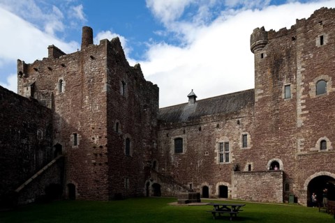 Courtyard view to the north