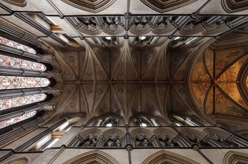 Lady Chapel, View into the vault, St., Saint, Saint