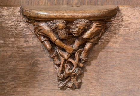 Constance, Minster, choir stalls, sculptors Heinrich Yselin and Simon Haider, c. 1470,