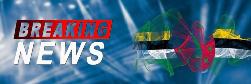 Dominica Breaking News, Smoke Flag Background