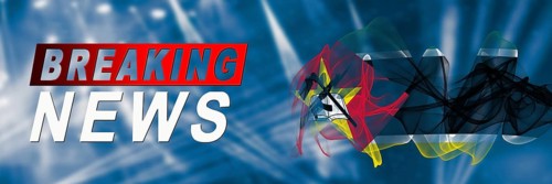 Mozambique Breaking News, Smoke Flag Background