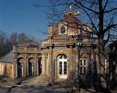 1743-45 architecture designed by Joseph St. Pierre and commissioned by Margrave Friedrich