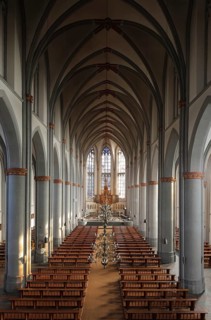View from the organ loft to the east, St., Sankt, Saint