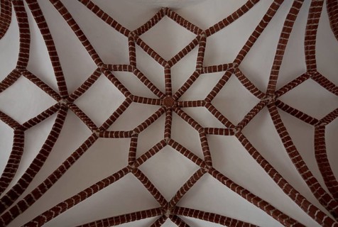 Remter, vaulted section, St., Sankt, Saint