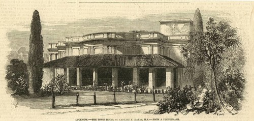 Lucknow the town house of captain Fahayes, M.A., Uttar Pradesh, India, Asia