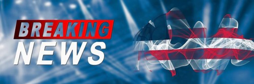 Liberia Breaking News, Smoke Flag Background