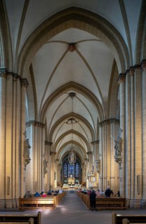 Paderborn, Cathedral, view to the east towards the altar