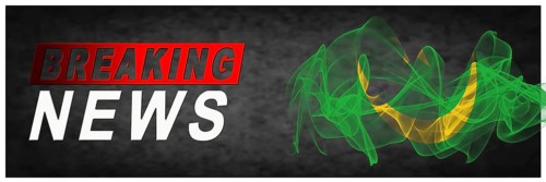 Mauritania Breaking News, Smoke Flag Background
