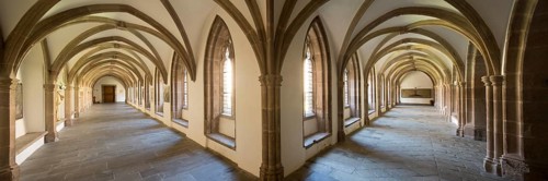 Cloister, south and east wing, St., Sankt, Saint