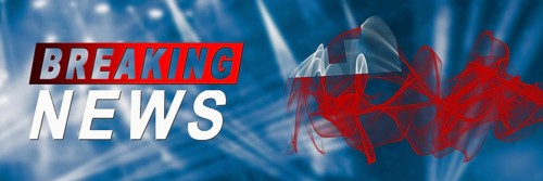 Tonga Breaking News, Smoke Flag Background