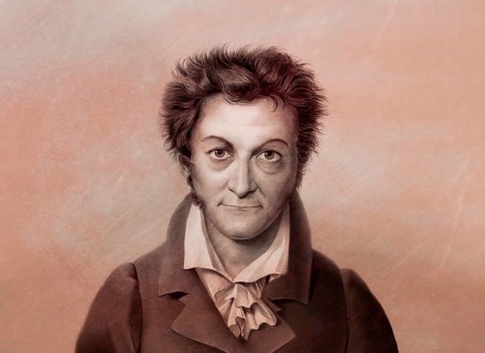Ernst Theodor Amadeus Hoffmann, or E. T. A. Hoffmann, 1776 - 1822, German Romantic author of
