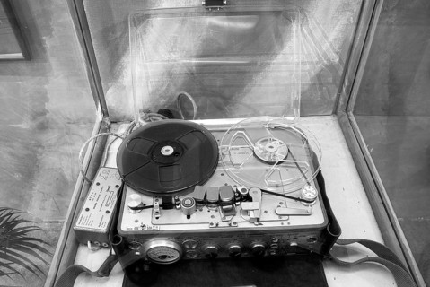 Nagra 3 Head Tape Recorder Prince Wales Museum mumbai Maharashtra India Asia